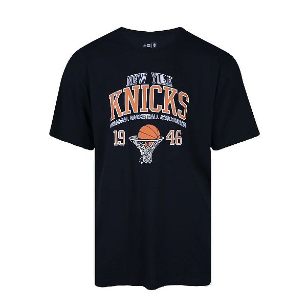 Camiseta New Era New York Knicks - Preto