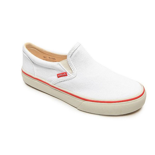 Tênis Redley Originals Slip On - Branco