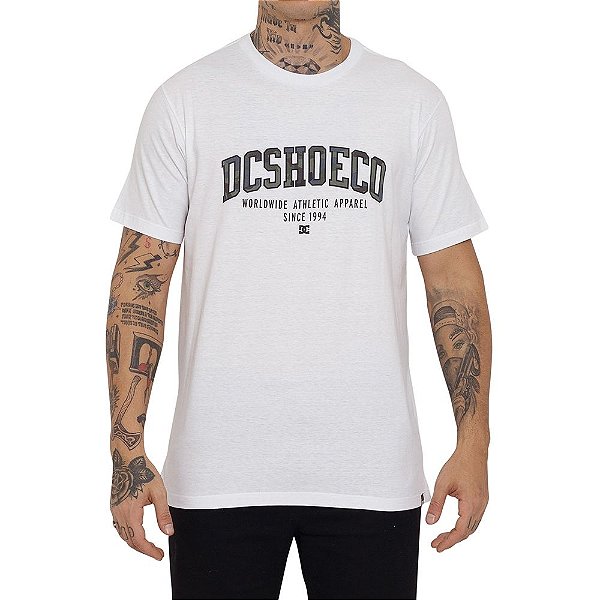 Camiseta DC Shoes Build B - Branco