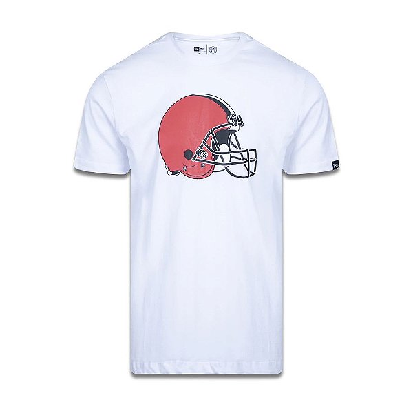 Camiseta New Era Plus Size Cleveland Browns - Branco