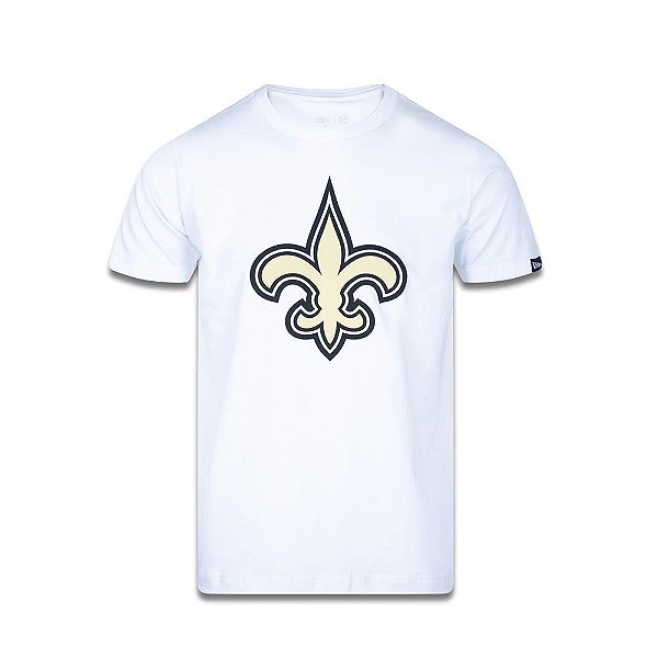 Camiseta New Era New Orleans Saints - Branco