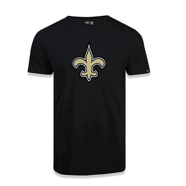 Camiseta New Era New Orleans Saints - Preto