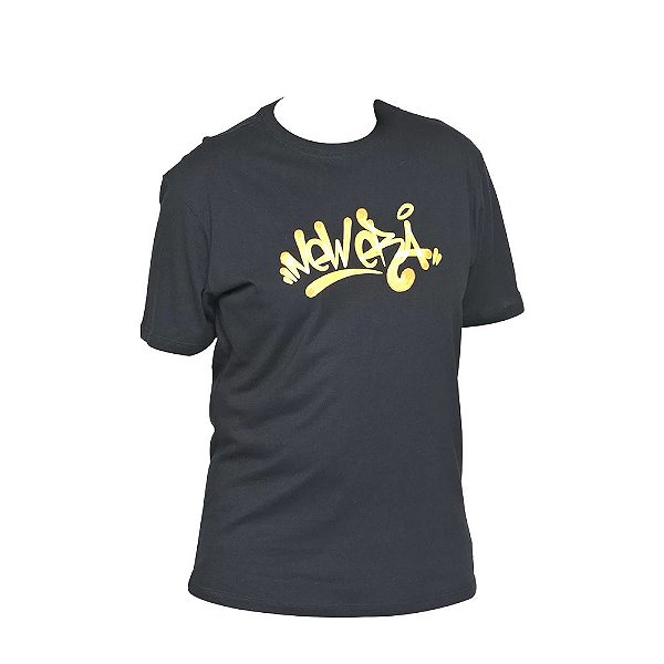 Camiseta New Era Plus Size Gold Tag - Preto