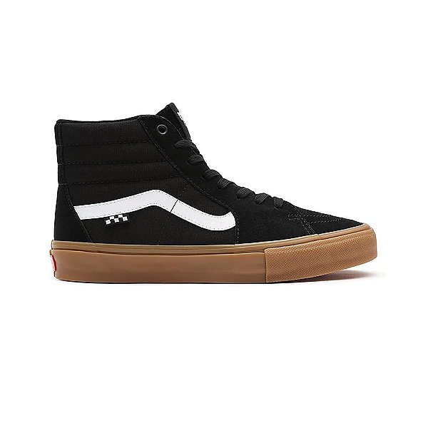 Tênis Vans Skate SK8 Hi Pro Black Gum