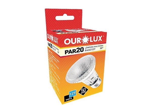 Lâmpada par 20 halogena 30° 50w 127v
