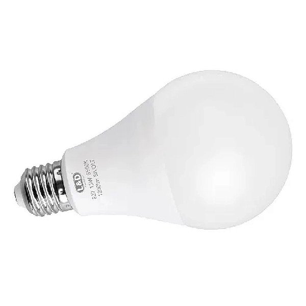 Lâmpada led bulbo 6500k 15w