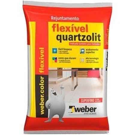 Rejunte flexível cinza artico 1kg