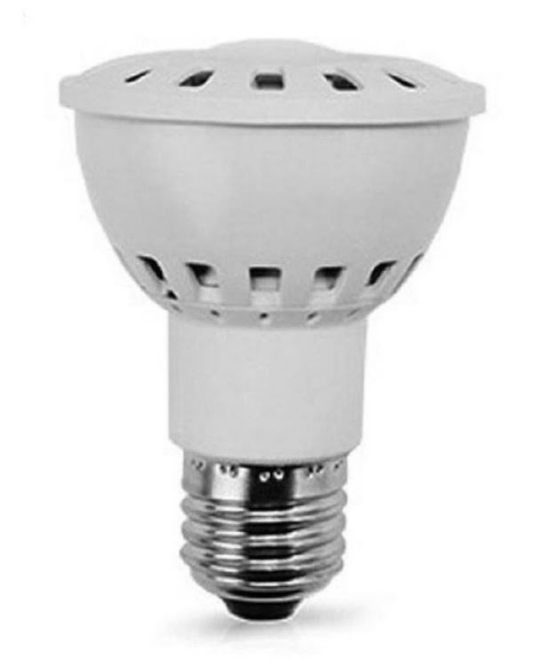 Lâmpada LED PAR20 8w dimerizável E27 bivolt 6400k Luz Branca - Ourolux