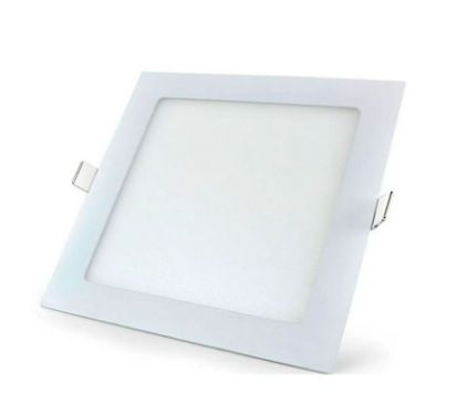 Luminária Plafon Led Embutir Quadrado Bivolt 36W 6400K Luz  Branca - Ourolux