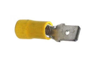 Terminal de Encaixe Macho (Amarelo) - 2,7 até 6,6mm²