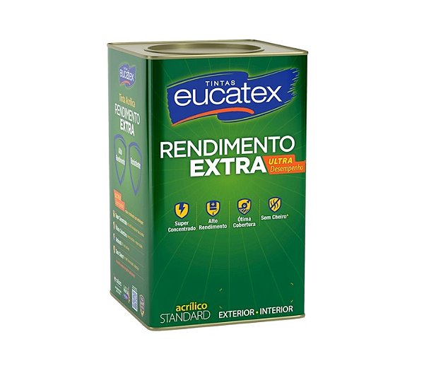 Tinta Acrílico Rende Extra (Branco) - 18L