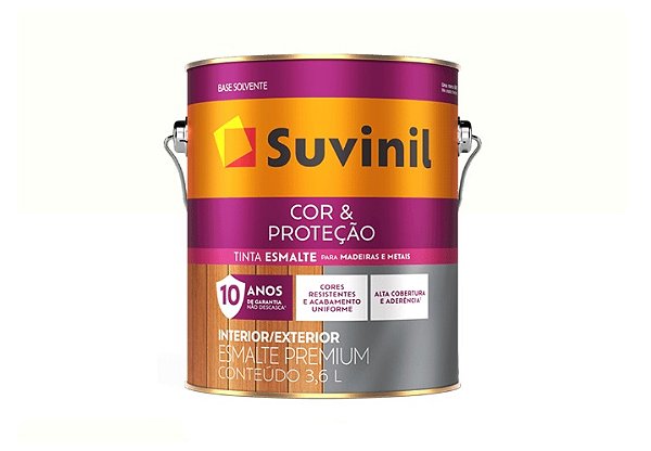 Tinta Esmalte Brilhante (Branco) - 3,6L