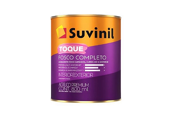 Tinta Toque Fosco (Base B) - 800ml