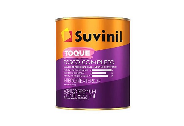 Tinta Toque Fosco Completo (Base A) - 800ml