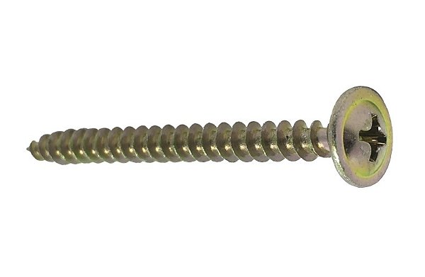 Parafuso Chipboard Philips (Com Flange) - 4,5 x 60mm