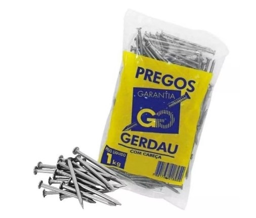 Prego 1kg (Com Cabeça) - 18 x 27