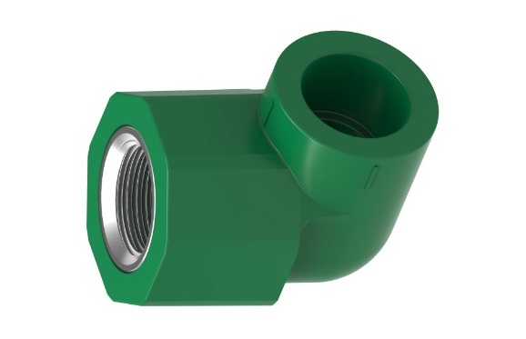 Cotovelo de Polipropileno F/F (90°) - 20x1/2"