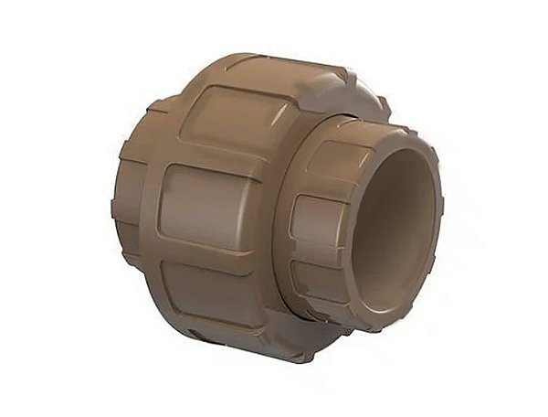 União Marrom Soldável (3/4") - 25mm