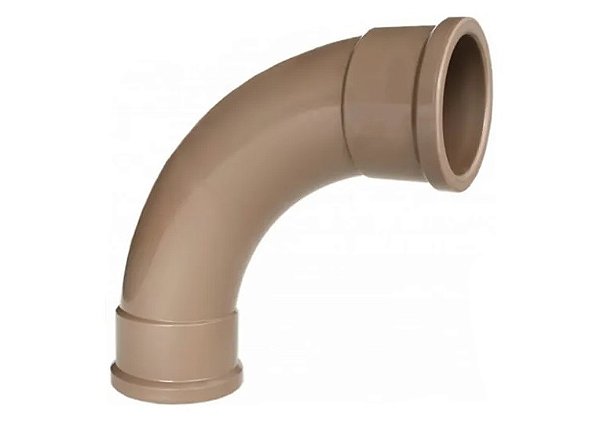 Curva Marrom Soldável (90°) - 32mm
