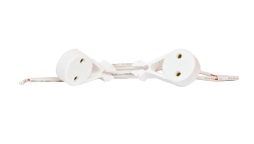 Soquete para Lâmpadas Fluorescentes (com Rabicho) - T8/T10/T12
