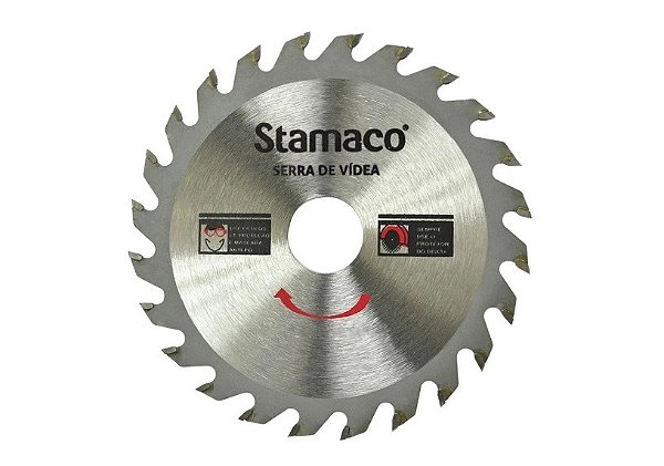 Disco de Serra com Vídea (24 Dentes) - 185mm