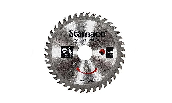 Disco de Serra com Vídea 24 Dentes (110mm) - Stamaco