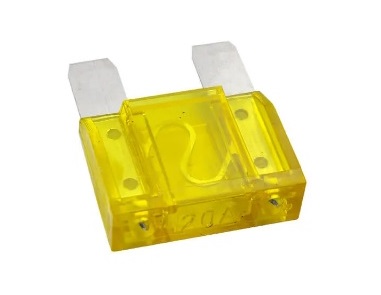 Fusível Automotivo Lâmina Amarelo (Grande) - 20A