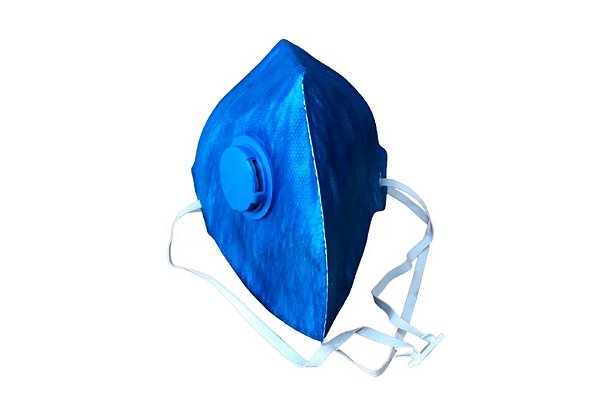 Máscara Descartável Azul (com Válvula) - PFF-2(S)