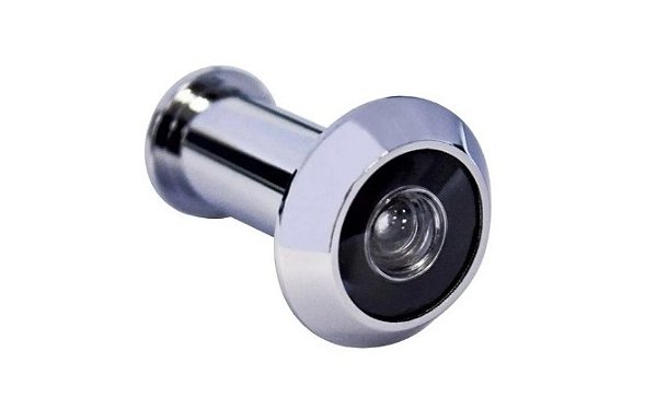 Visor Cromado para Porta (Olho Mágico) - Brasfort