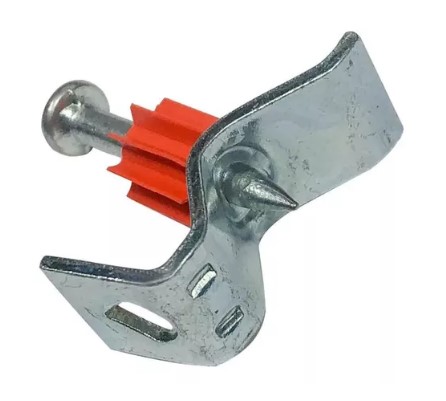 Pino Liso de Ação Indireta (com Clipe 13 mm) - ¹/₄″x32mm