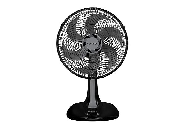 Ventilador Turbo 6 Pás 30cm Preto (127V) - Ventisol