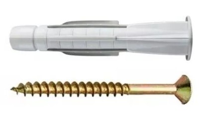 Parafuso Philips Cabeça Chata (com Bucha Universal) - 8mm