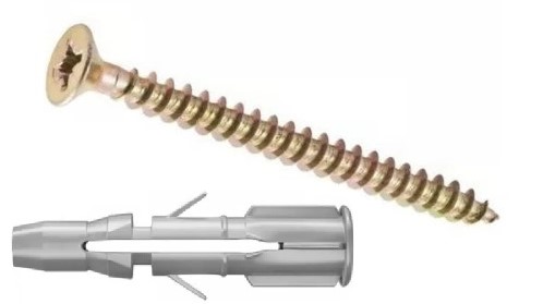 Parafuso Chip Philips (com Bucha SFU 10 mm) - 6,0×70mm