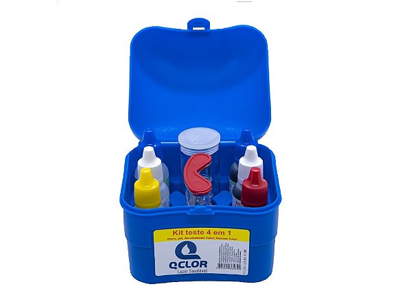 Estojo de Teste (Qclor) - Cloro e PH