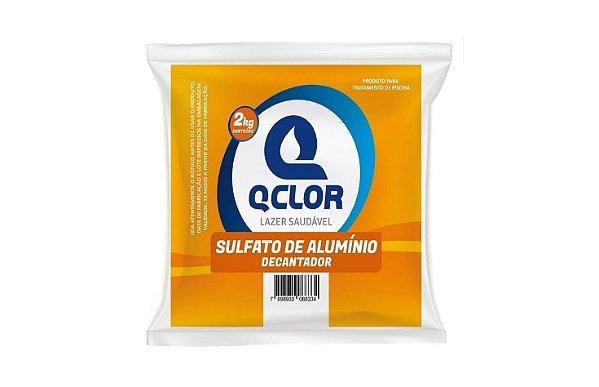 Sulfato de Alumínio (2kg) - Qclor