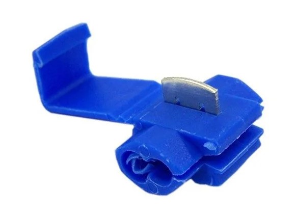 Conector de Derivação (Azul) - 0,75×2,5mm