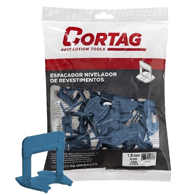Espaçador Nivelador (1mm) - 50 Peças