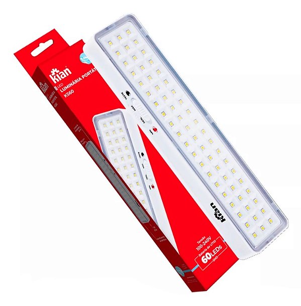 Luminária de Emergência (60 LEDS) - KS60