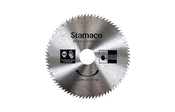 Disco de Serra sem Vídea 80 Dentes (110mm) - Stamaco
