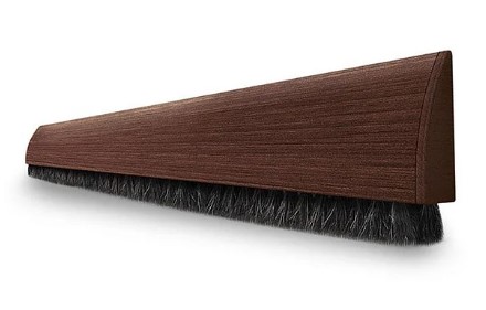 Veda Porta Escova (Madeira Escura) - 100cm