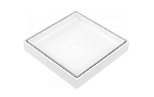 Ralo Invisível (Branco) - 15×15