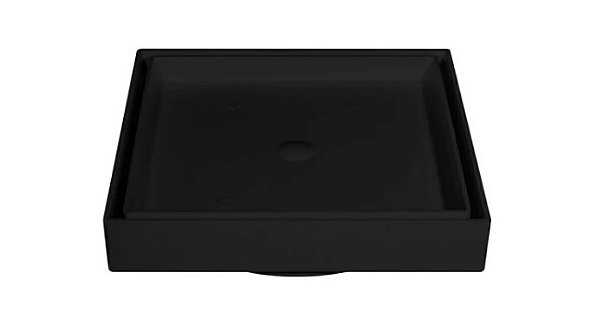 Ralo Invisível (Preto) - 10×10