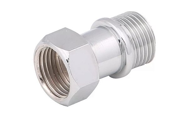 Extensão Cromada Curta (572) - 40mm×½″