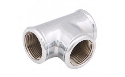 Tê Cromado 760 (Rosca x Rosca) - ½"