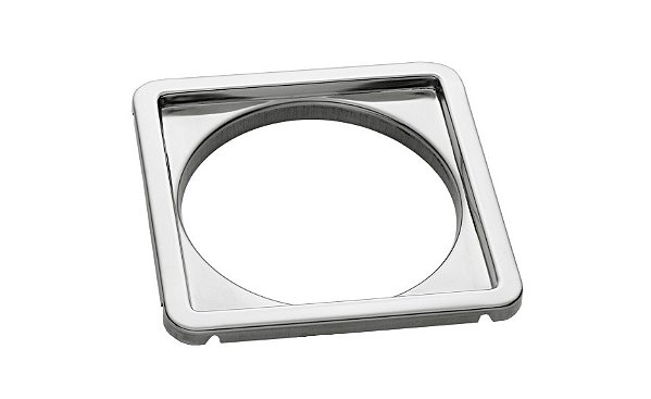 Porta Grelha Quadrada - 100mm