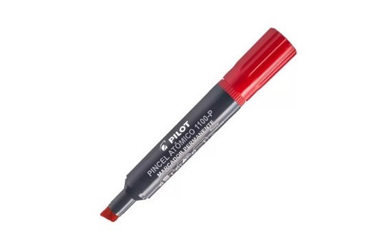 Pincel Atômico Pilot (1100-P) - Vermelho