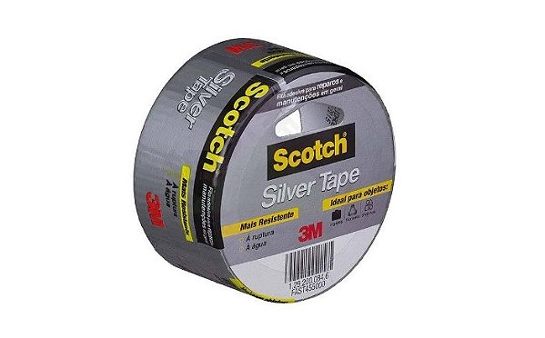 Fita Silver Tape (Prata) - 45mm x 5m