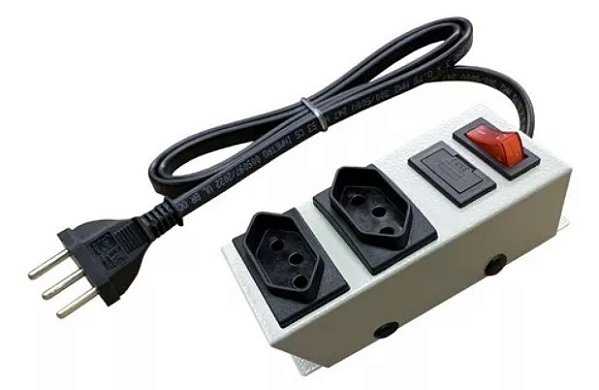 Filtro de Linha (com 2 Tomadas) - 10A