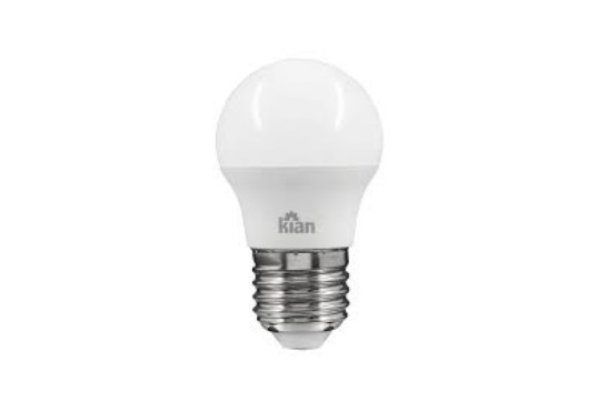 Lâmpada LED Bolinha E-27 (4,8W) - 6500K