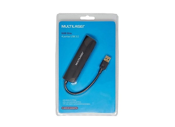 Hub USB Slim - 4 Portas
